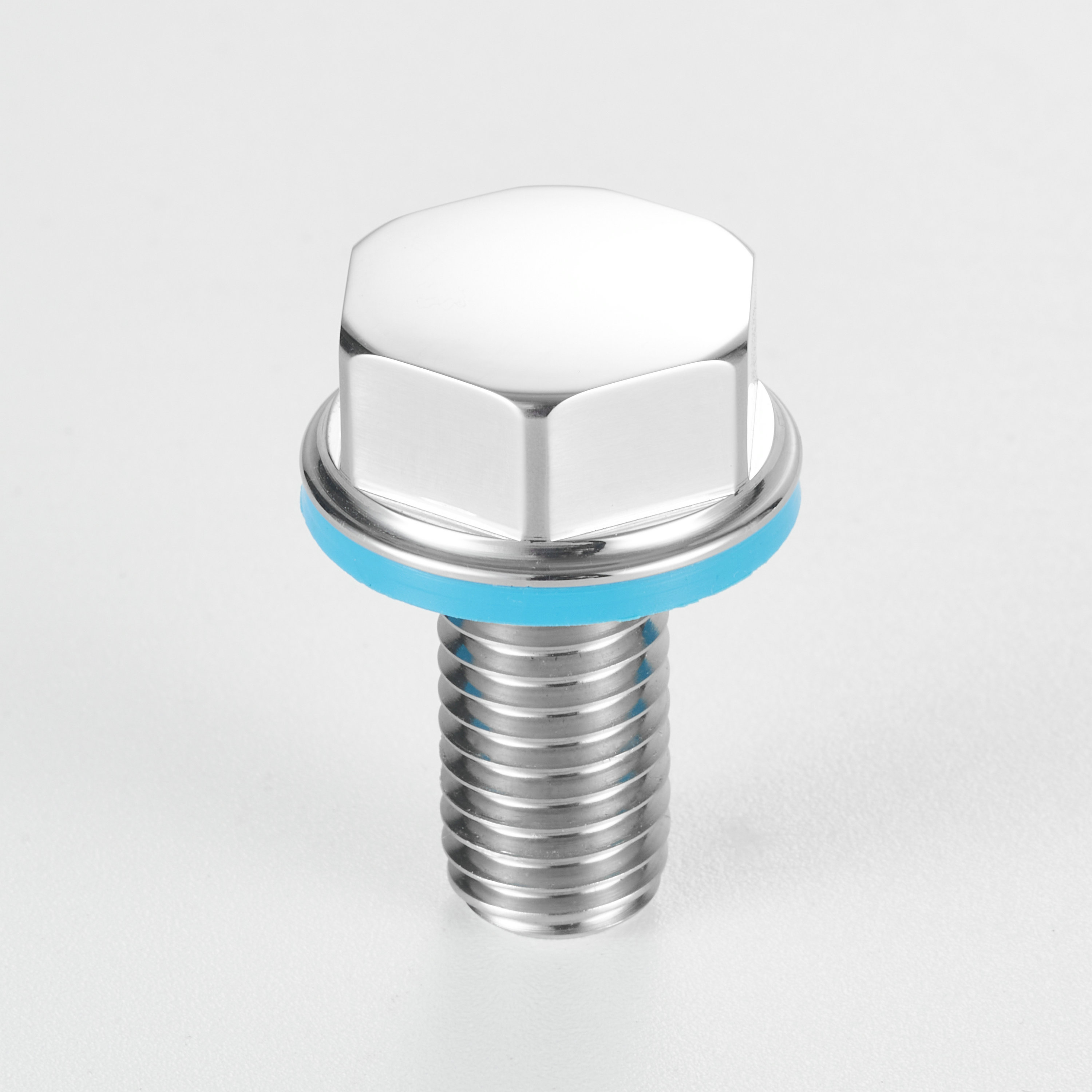 S1129 SS316 Stainless Steel Hygienic Hexagon Screw with H-NBR sealing ring